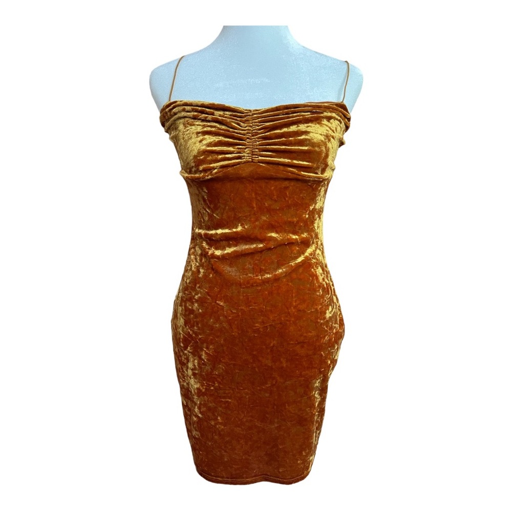 Urban Outfitters Kendall Crushed Velvet dress